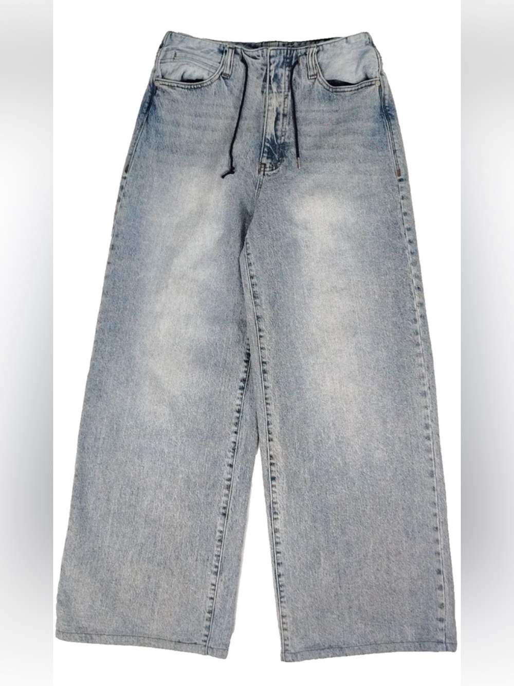 Habitual Light Blue High-Rise Wide Leg Jeans